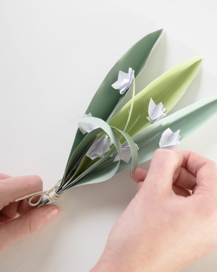 DIY printable brins de muguet en papier