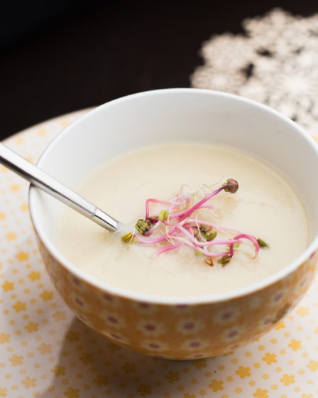 Recette de velouté de panais à la pomme