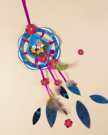 DIY Printable Dream Catcher en papier