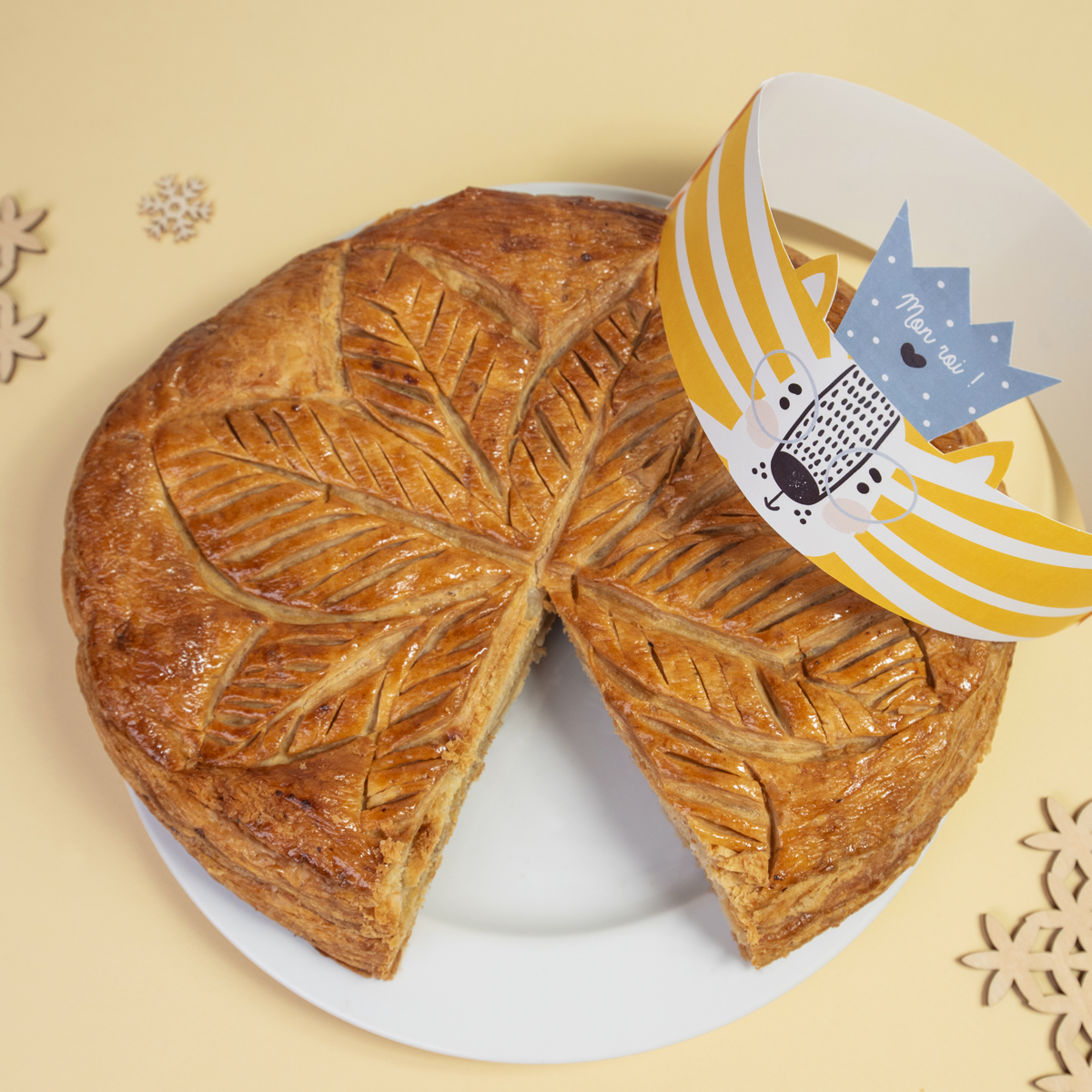 DIY Printable Couronne en papier de la galette des roi à fabriquer