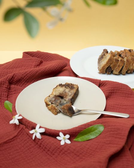 Gâteau banane et épices
