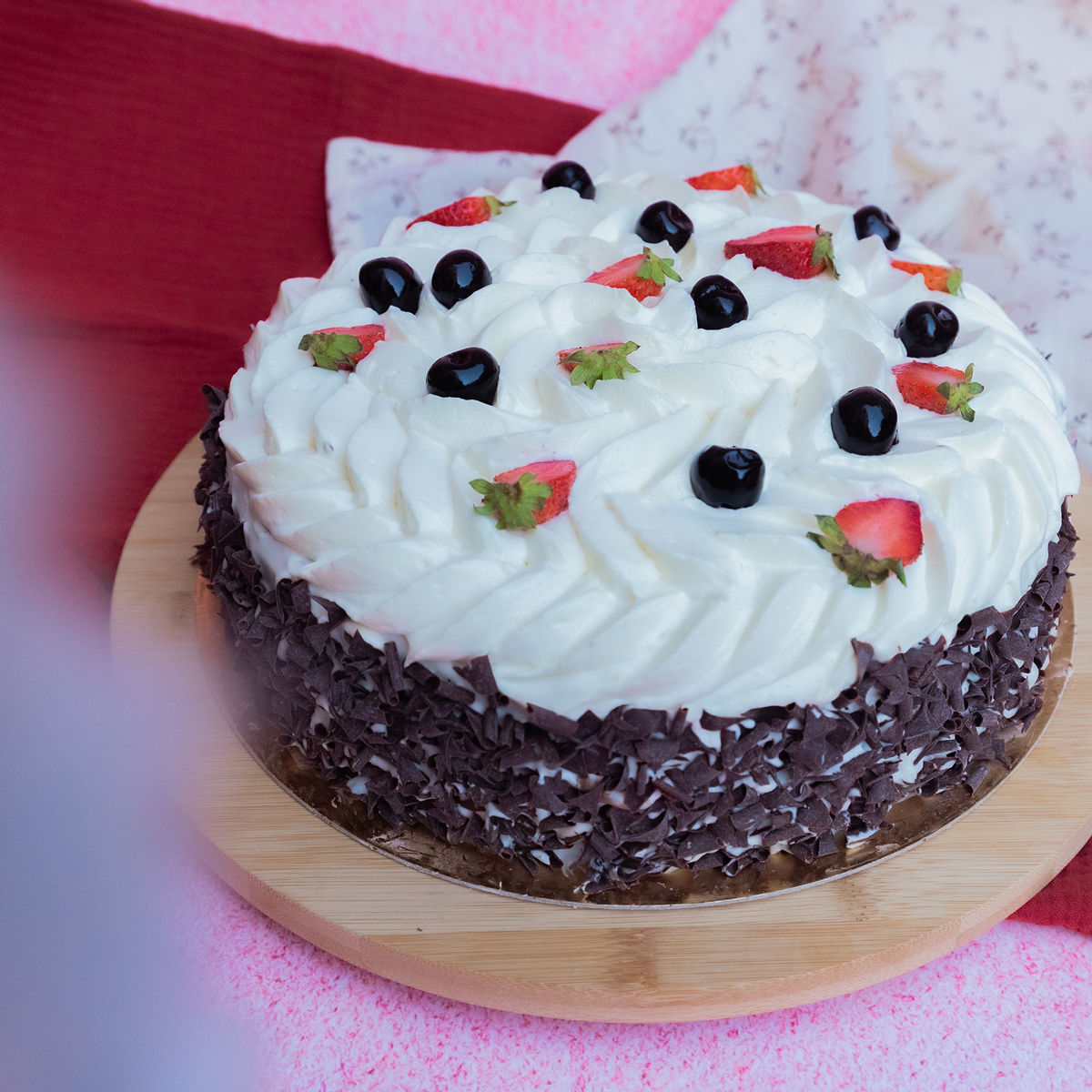 Le gateau forêt noir de Reine