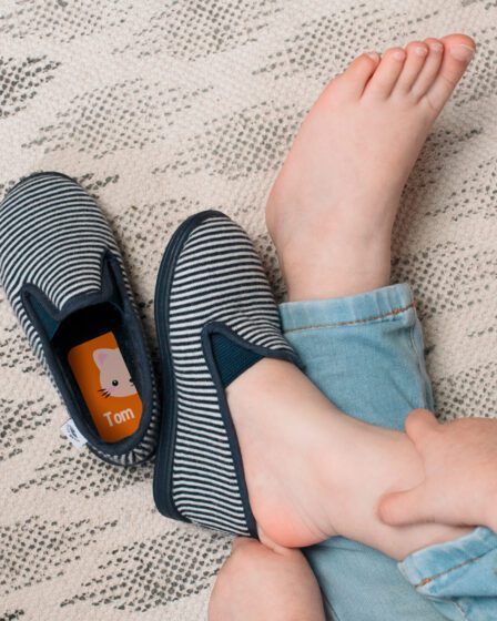 étiquette chaussure gauche droite