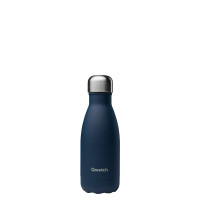 Gourde bouteille isotherme - Granite bleu - 260ml - Qwetch