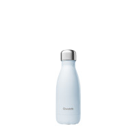 Gourde bouteille isotherme - Pastel Bleu - 260ml - Qwetch