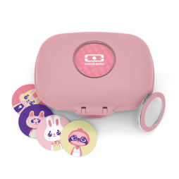 Boîte à goûter pour enfant 600ml - MB Gram - Rose -Produits 17,99 € MonBento 1
