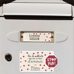 Étiquettes STOP PUB-Étiquettes Boîtes aux Lettres 0,00 € Ludilabel 1